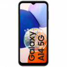 Samsung Galaxy A14 5G smartphone in volledig scherm weergave
