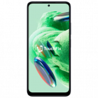 Xiaomi Redmi Note 12 5G smartphone met groene abstracte achtergrond en TouchFix logo