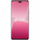 Xiaomi 13 Lite smartphone met roze abstracte achtergrond en TouchFix logo