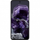 Google Pixel 8 smartphone met paarse kristallen achtergrond en TouchFix logo