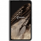 Google Pixel Fold smartphone met verenachtergrond en TouchFix logo