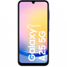 Samsung Galaxy A25 5G smartphone met kleurrijke achtergrond - TouchFix reparatieservice voor Samsung toestellen