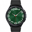 Samsung Galaxy Watch Classic met groene wijzerplaat en TouchFix logo