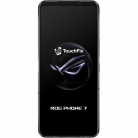 ROG Phone 7 gaming smartphone met wit verlicht logo en zwarte achtergrond - TouchFix reparatieservice voor ROG gaming smartphones