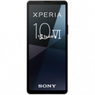 Sony Xperia 10 VI smartphone met zwart en blauw scherm - TouchFix reparatieservice voor Sony Xperia smartphones