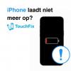 iPhone laadt niet meer op – batterij leeg en reparatie nodig bij TouchFix